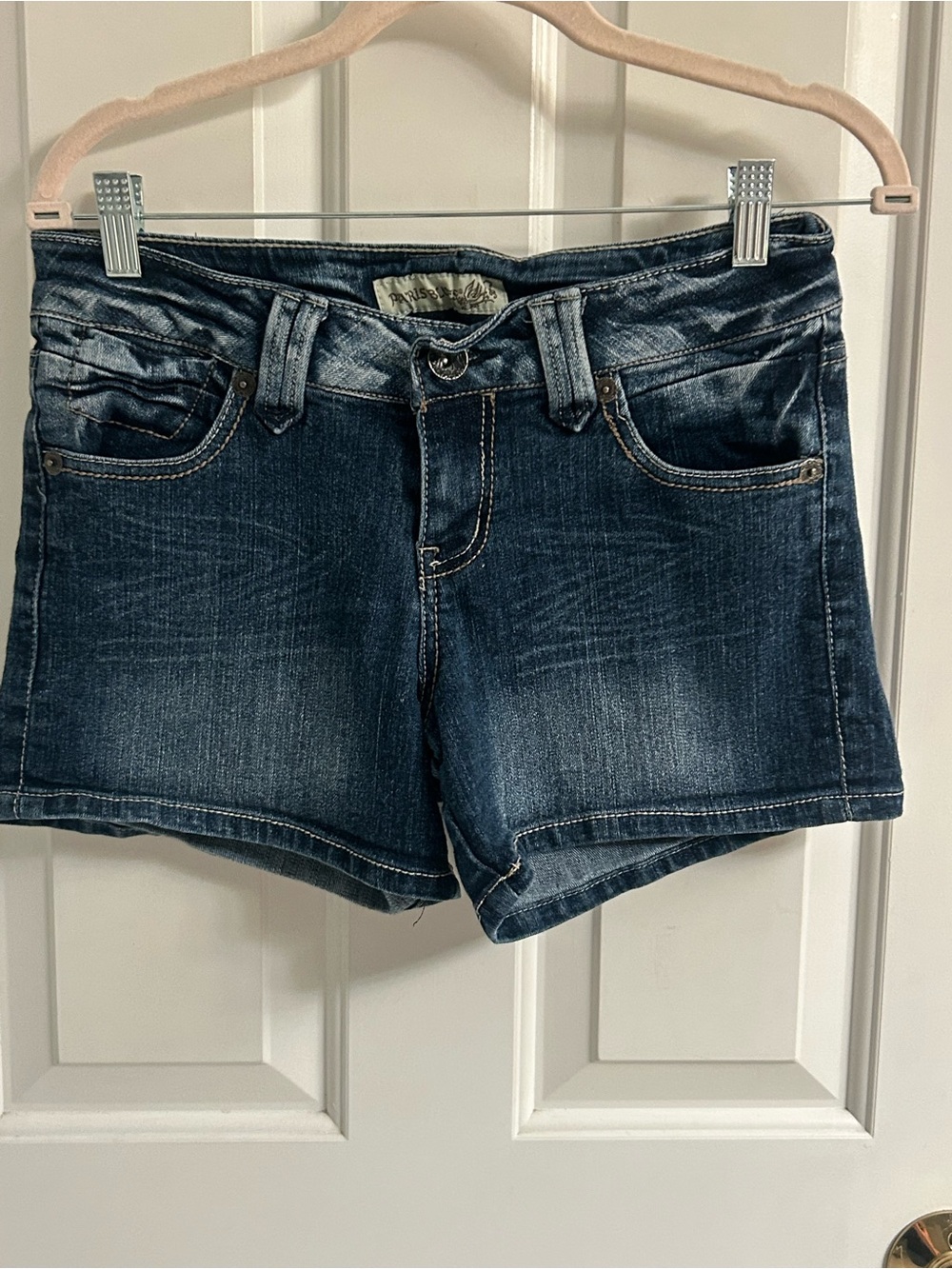 Paris Blues Women's Dark Blue Denim Shorts